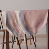 Calm Table runner with tassel/カルム テーブルランナータッセルつき