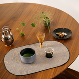 Flower&BEE Oval luncheon mat/フラワー&ビー 楕円型ランチョンマット