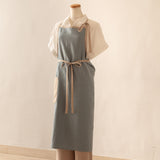 lithuania linen Apron/リトアニアリネン エプロン
