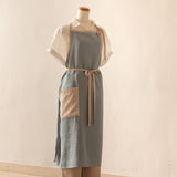 lithuania linen Apron/リトアニアリネン エプロン
