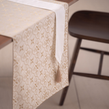 eterble fabric Désir Slim Table runner with Tassels/エターブル ファブリック デジー タッセルつき スリム テーブルランナー