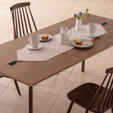 eterble fabric Lindo Table runner/エターブルファブリック リンド タッセル付きテーブルランナー