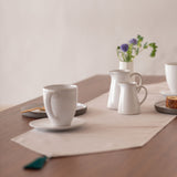 eterble fabric Lindo Table runner/エターブルファブリック リンド タッセル付きテーブルランナー