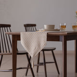 Calm Table runner with tassel/カルム テーブルランナータッセルつき