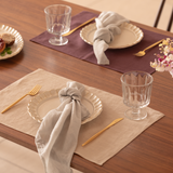 flor lithuania linen Luncheon mat/フロール リトアニアリネン ランチョンマット