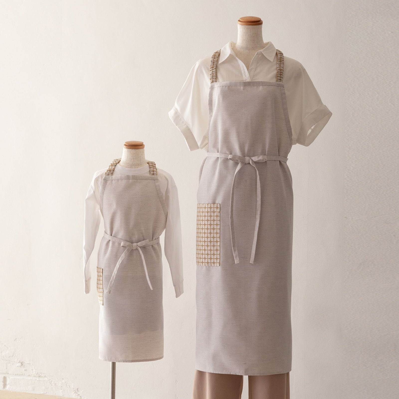 eterble life Calm parent－child Apron／エターブルライフ カルム