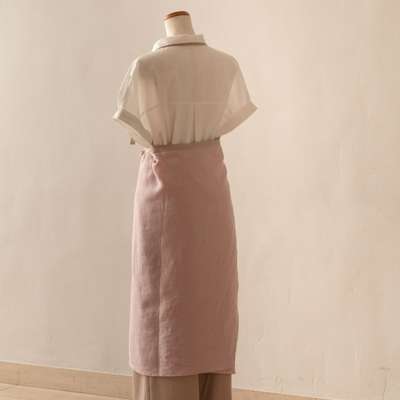 lithuania linen Apron／リトアニアリネン エプロン